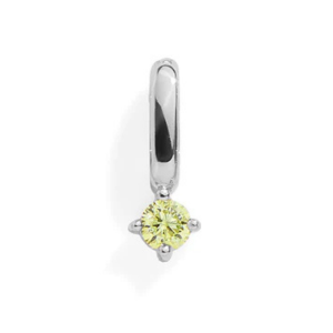 PERIDOT CHARM - SILVER