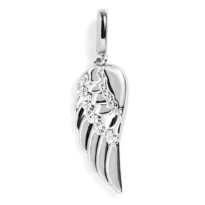 GUARDIAN ANGEL WING CHARM - SILVER