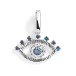 EVIL EYE CHARM - SILVER