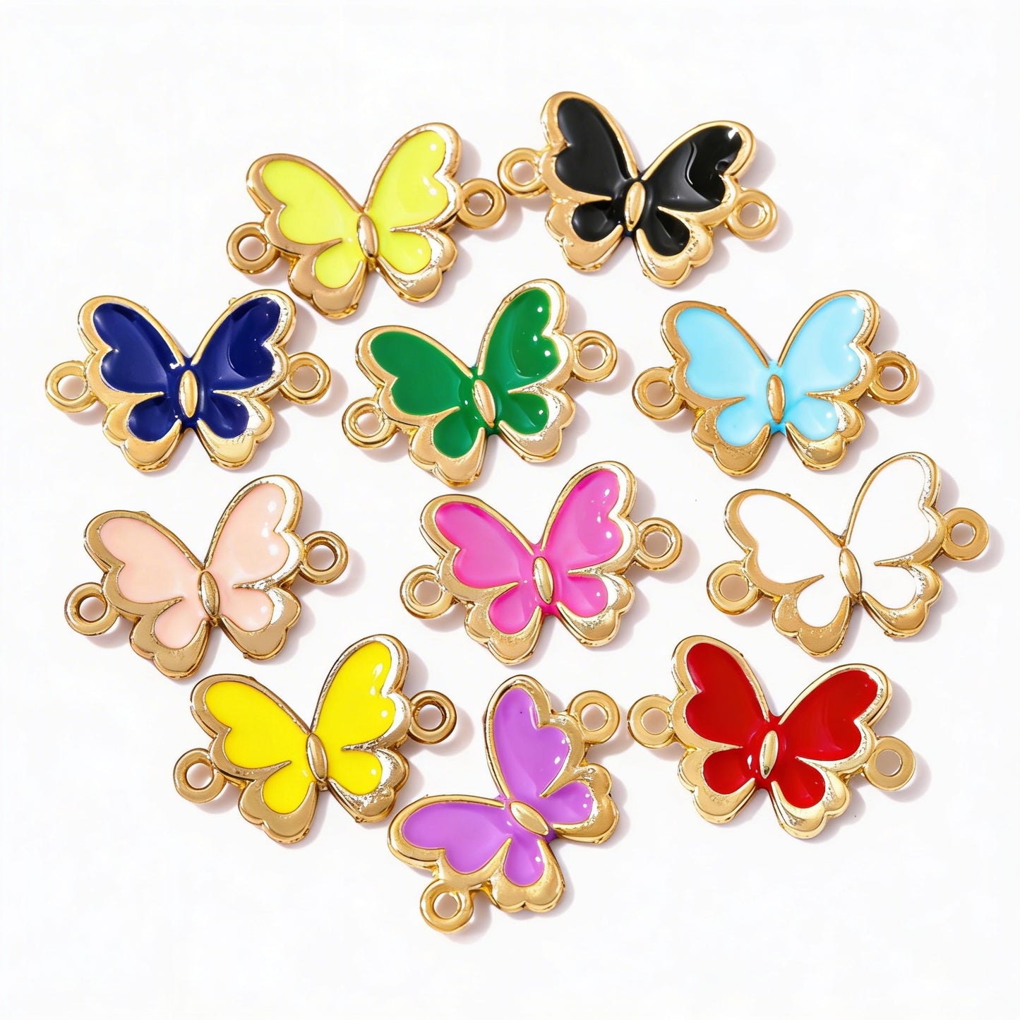 Kids Butterfly Necklace Charms