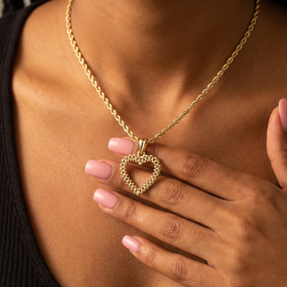 ROLEX HEART CHAIN & PENDANT DEAL