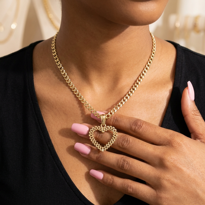 ROLEX HEART CHAIN & PENDANT DEAL