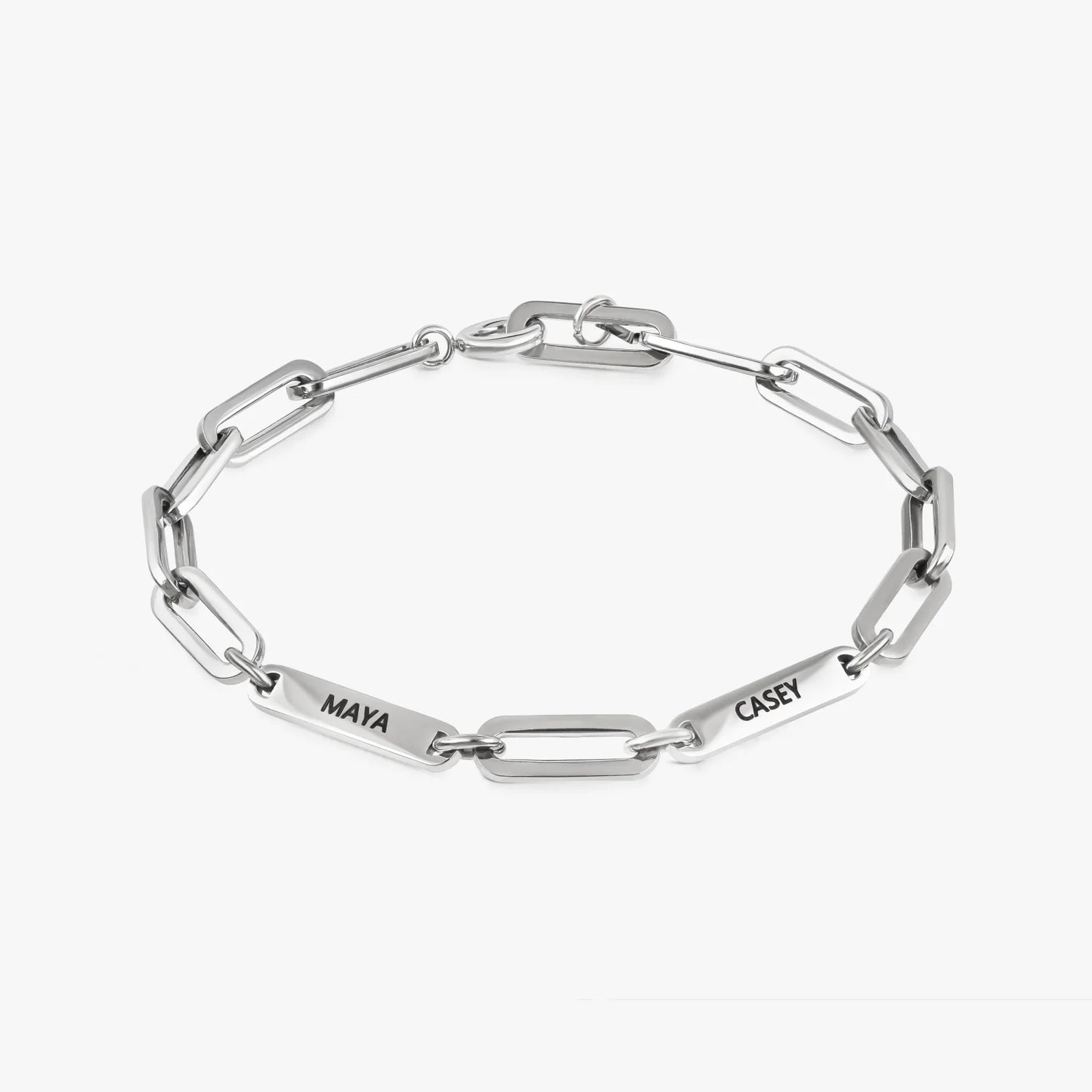 Matilde Engravable Nameplate Bracelet