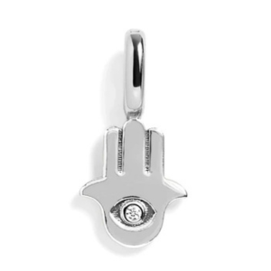 HAMSA HAND CHARM - SILVER