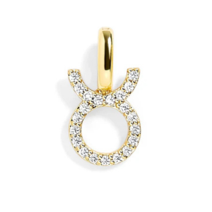 PAVE ZODIAC CHARM 3