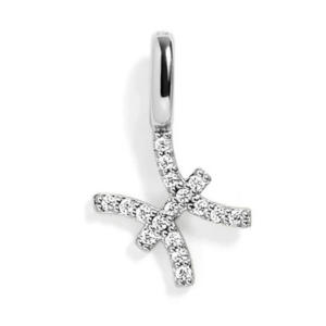 PAVE ZODIAC CHARM 9