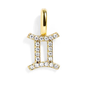 PAVE ZODIAC CHARM 15