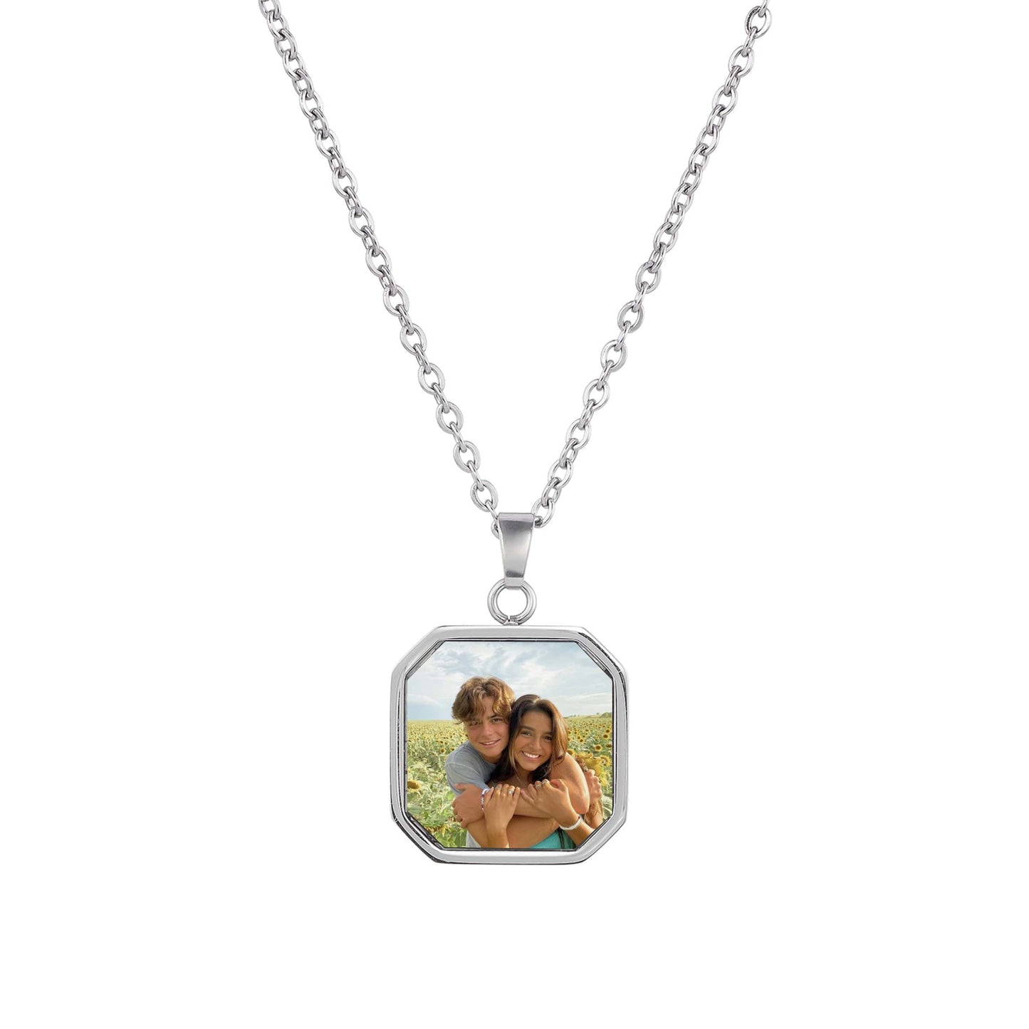 Unique Heat-Activated Memory Necklace in Black Onyx