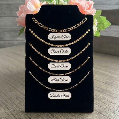 Bling Out Character Name Necklace