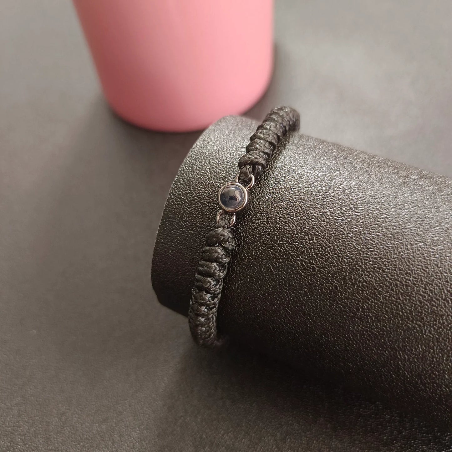 Custom Photo Projection Wool Bracelet